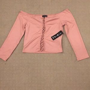 Off The Shoulder Crop